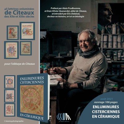 Alain Prudhomme Enluminures cisterciennes en céramique août 2021 (002)